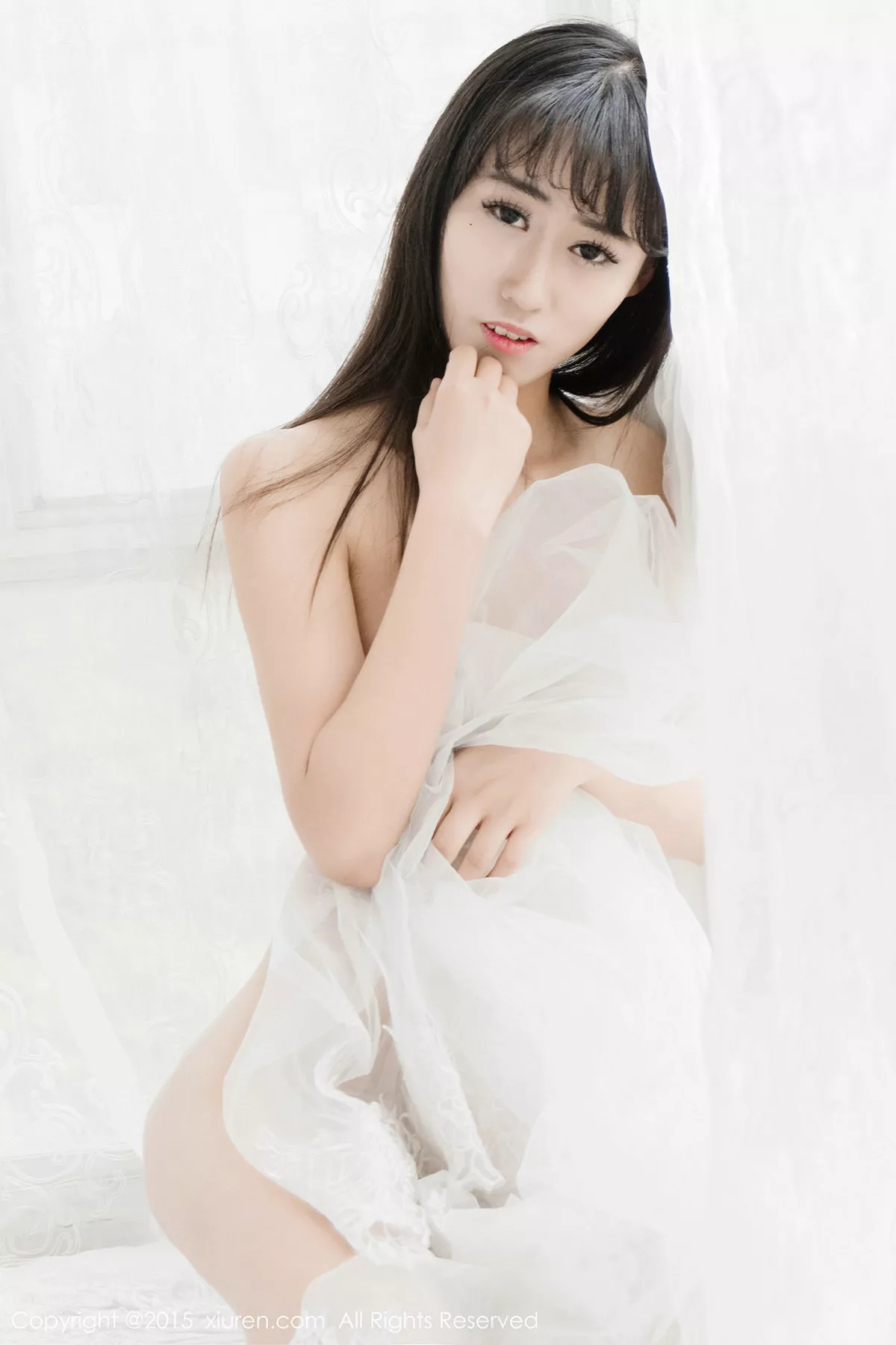 秀人集.com_[XiuRen秀人网]No.319_秀发美女素素subaby居家私房透明黑纱情趣内衣诱惑写真50P