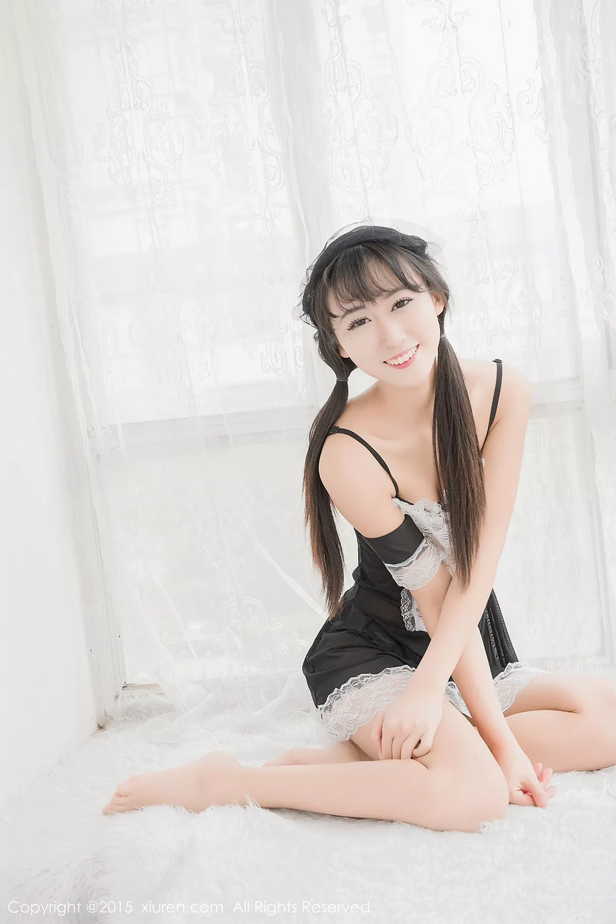 秀人集.com_[XiuRen秀人网]No.319_秀发美女素素subaby居家私房透明黑纱情趣内衣诱惑写真50P
