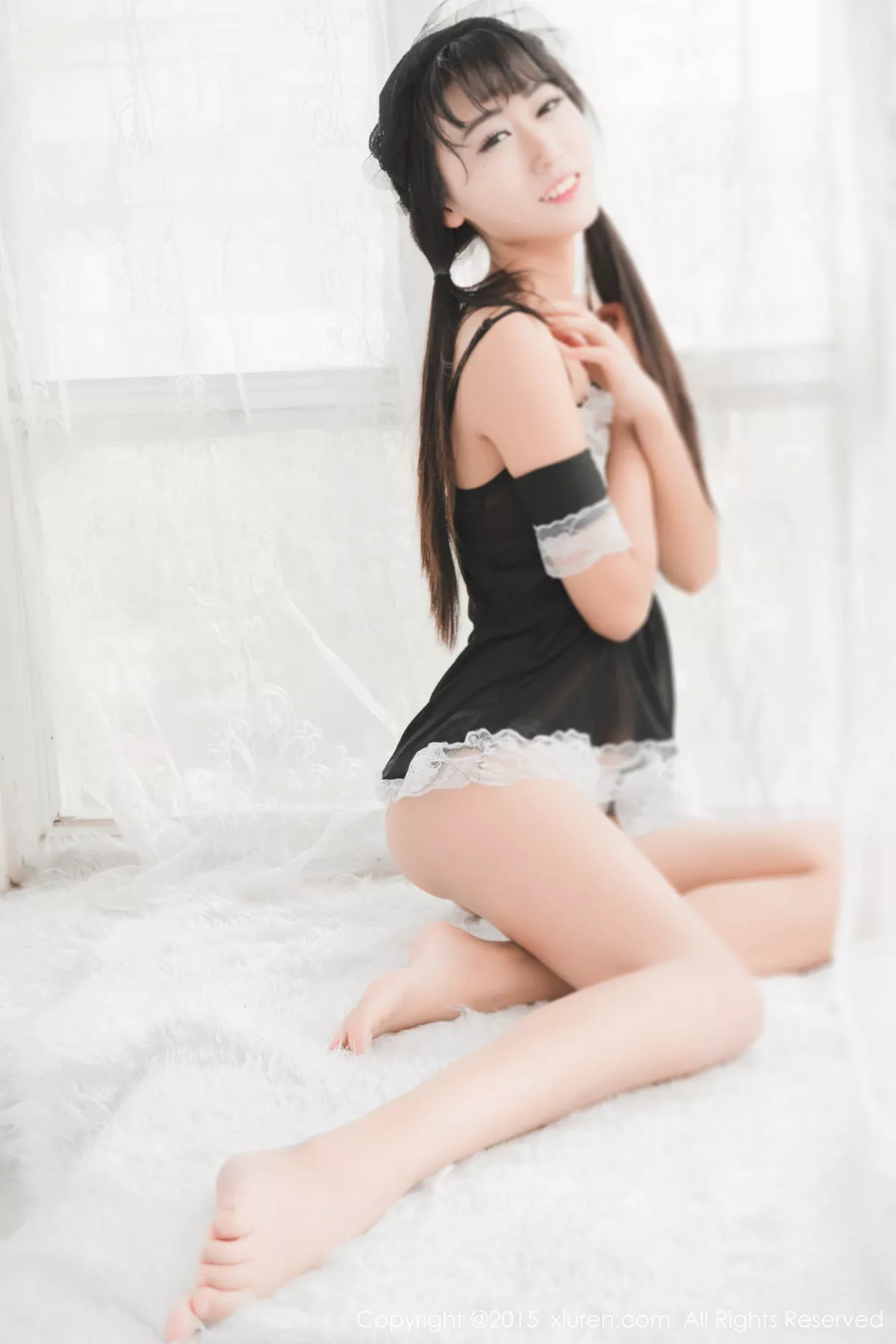 秀人集.com_[XiuRen秀人网]No.319_秀发美女素素subaby居家私房透明黑纱情趣内衣诱惑写真50P
