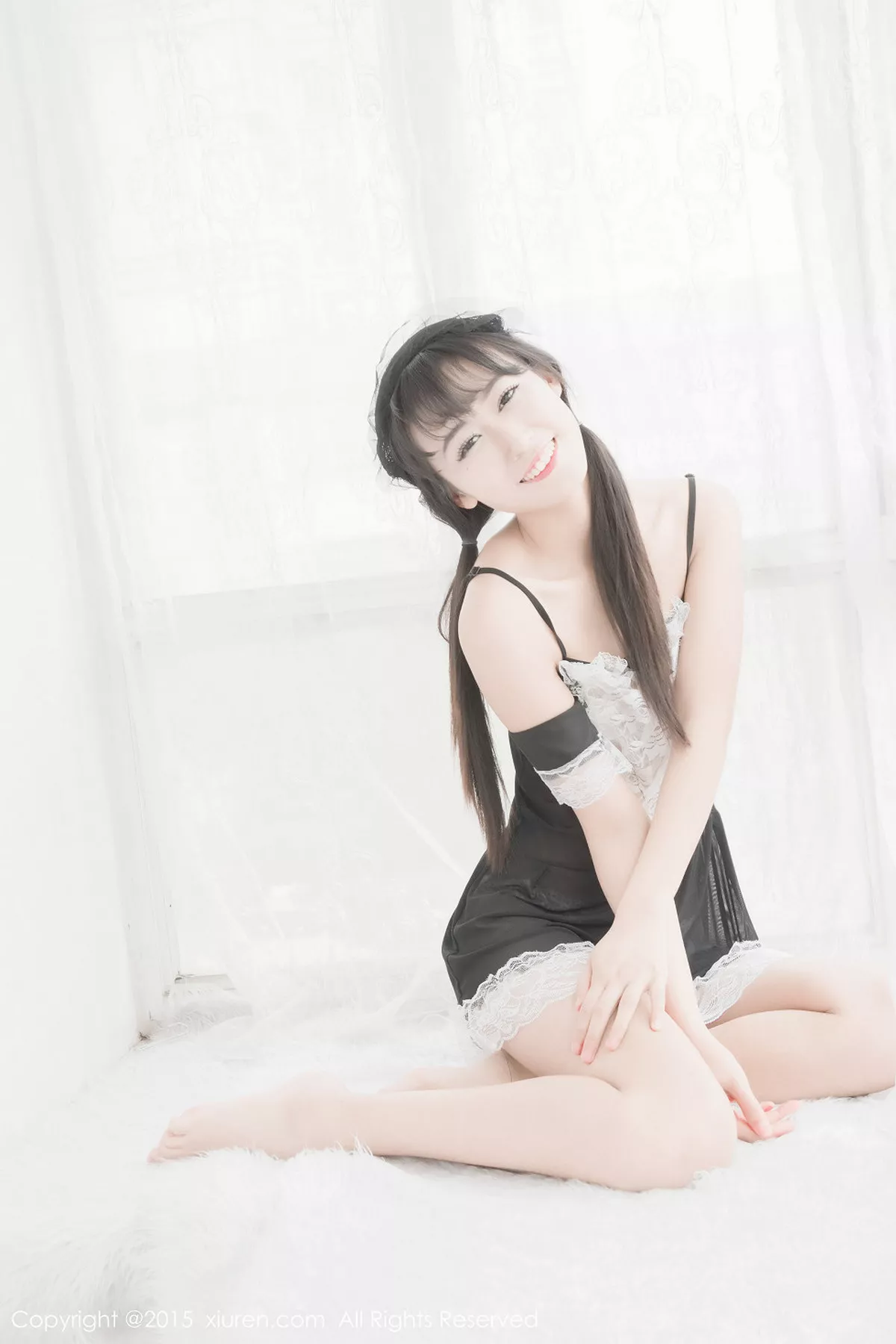 秀人集.com_[XiuRen秀人网]No.319_秀发美女素素subaby居家私房透明黑纱情趣内衣诱惑写真50P