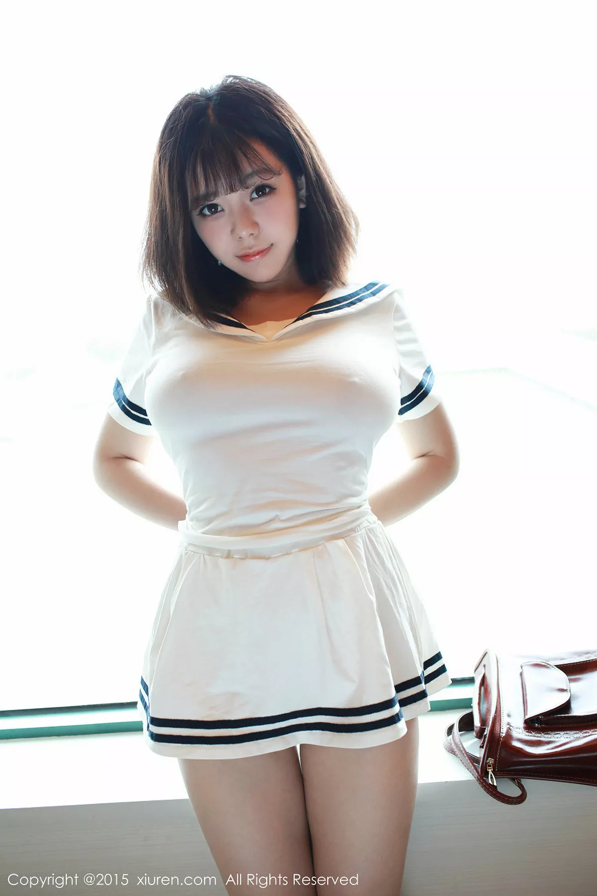 秀人集.com_[XiuRen秀人网]No.390_巨乳嫩模刘飞儿Faye宿务旅拍脱海军制服秀美乳诱惑写真38P
