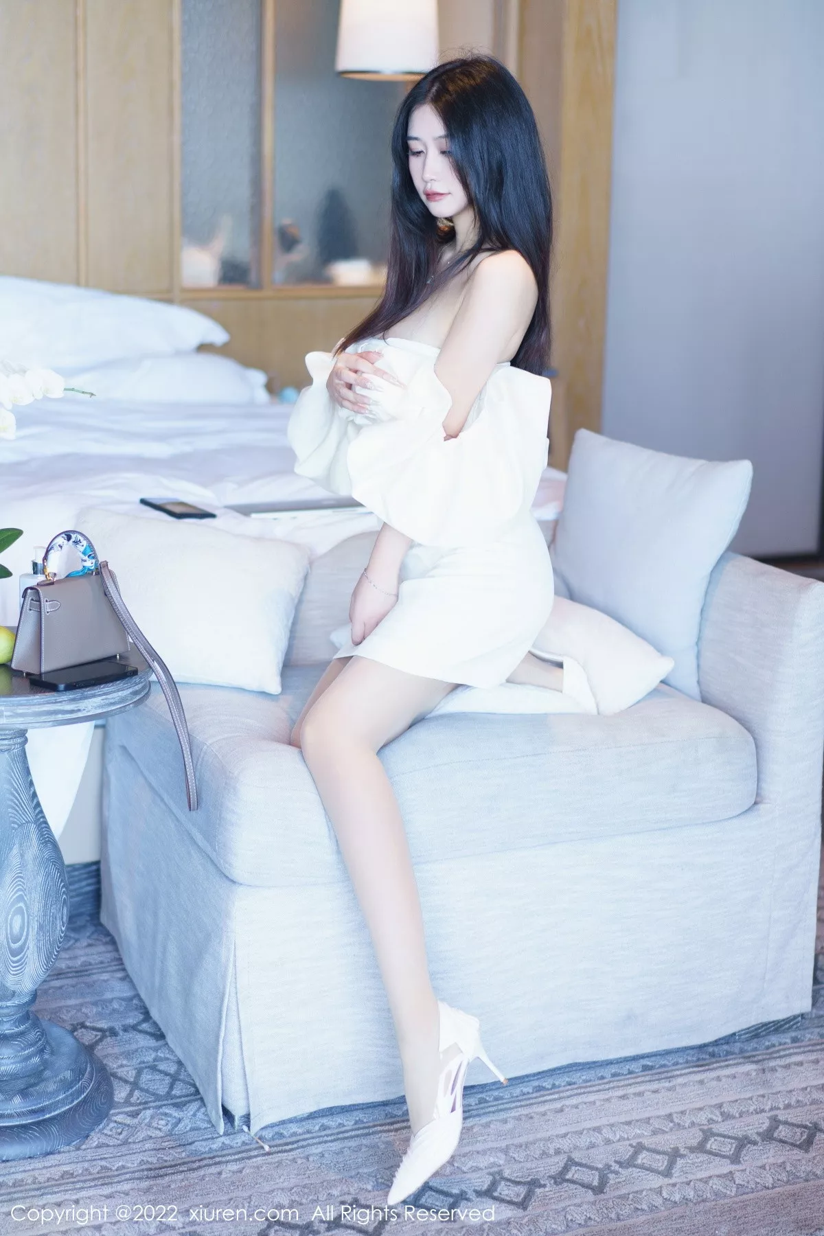 图片[6]-[XiuRen秀人网]第6032期阿姣写真-秀人集