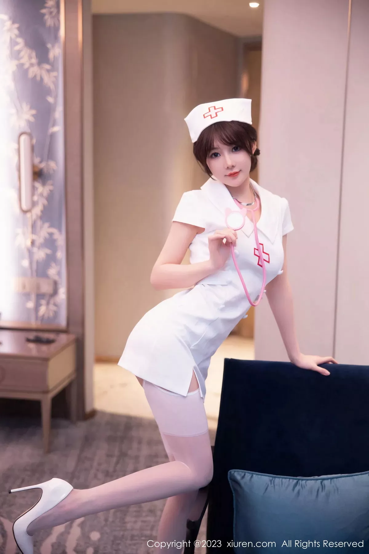 图片[2]-[XiuRen秀人网]第6221期婠婠么写真-秀人集