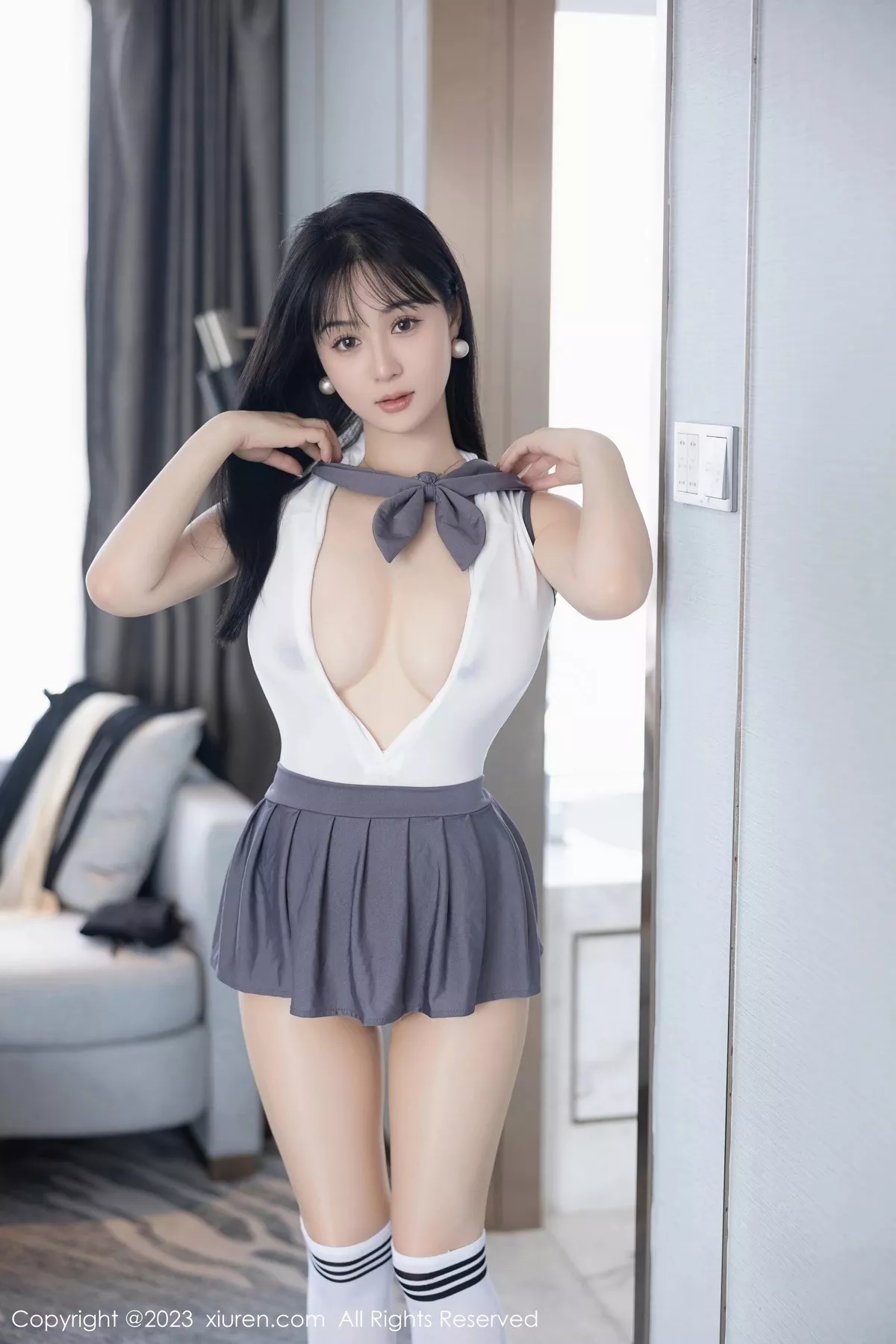 图片[2]-[XiuRen秀人网]第6818期柚琪写真-秀人集
