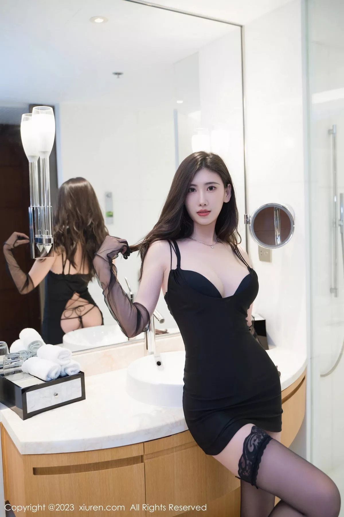 图片[9]-[XiuRen秀人网]第7243期章芃芃写真-秀人集