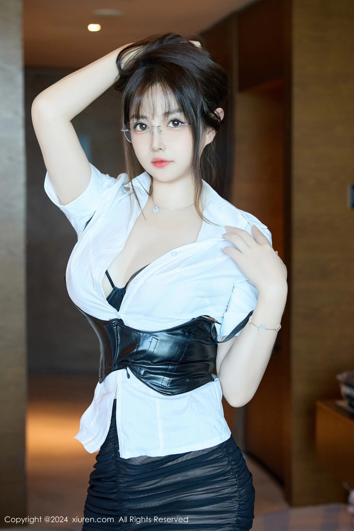 图片[16]-[XiuRen秀人网]第9104期养乐多写真-秀人集